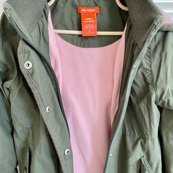Joe Fresh parka size 5T - Picture 4 of 5